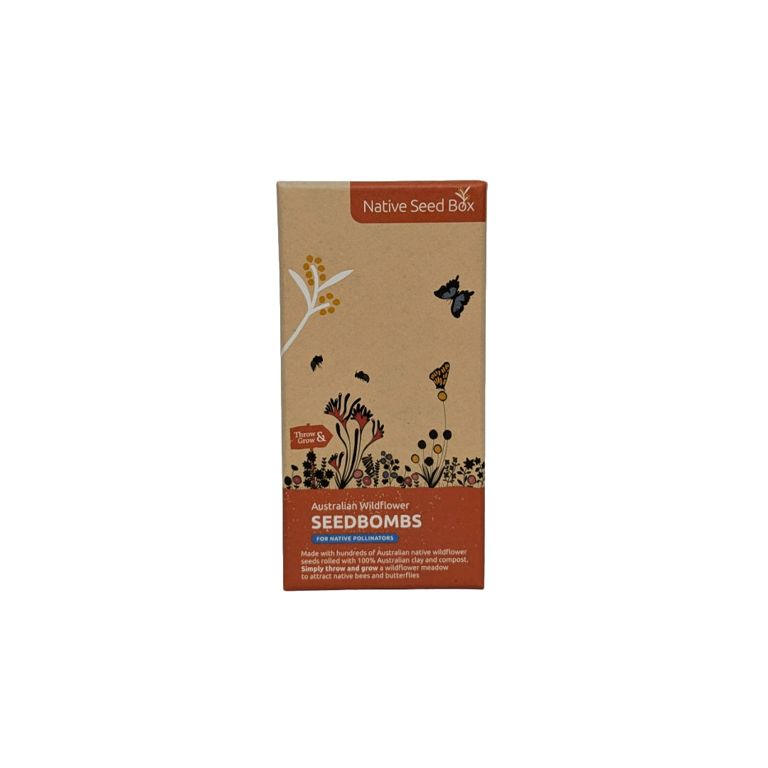western australian wildflower seeds Throw and Grow Seed Balls for Bees – Australian Bee Products