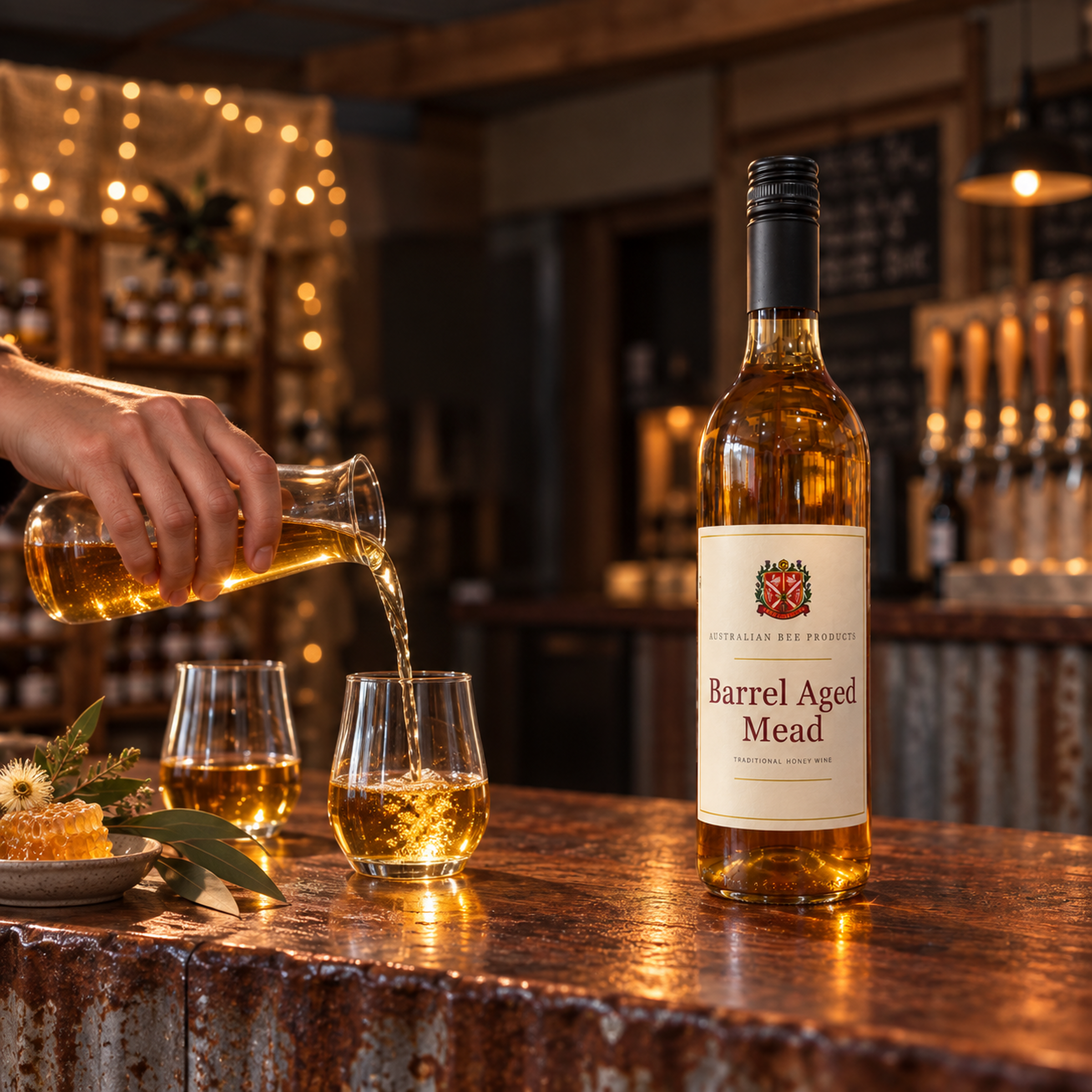 Honey mead collection