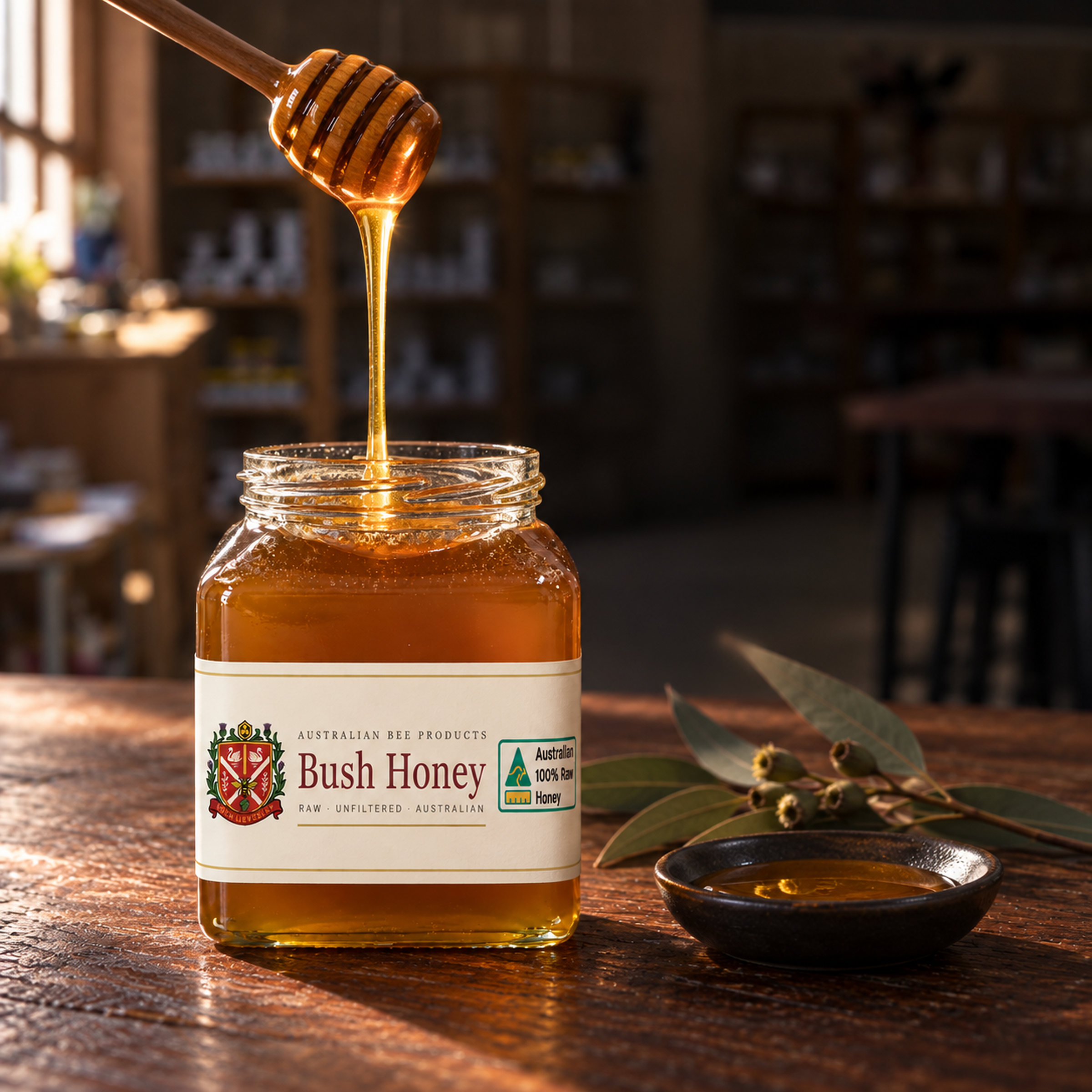 Raw honey collection
