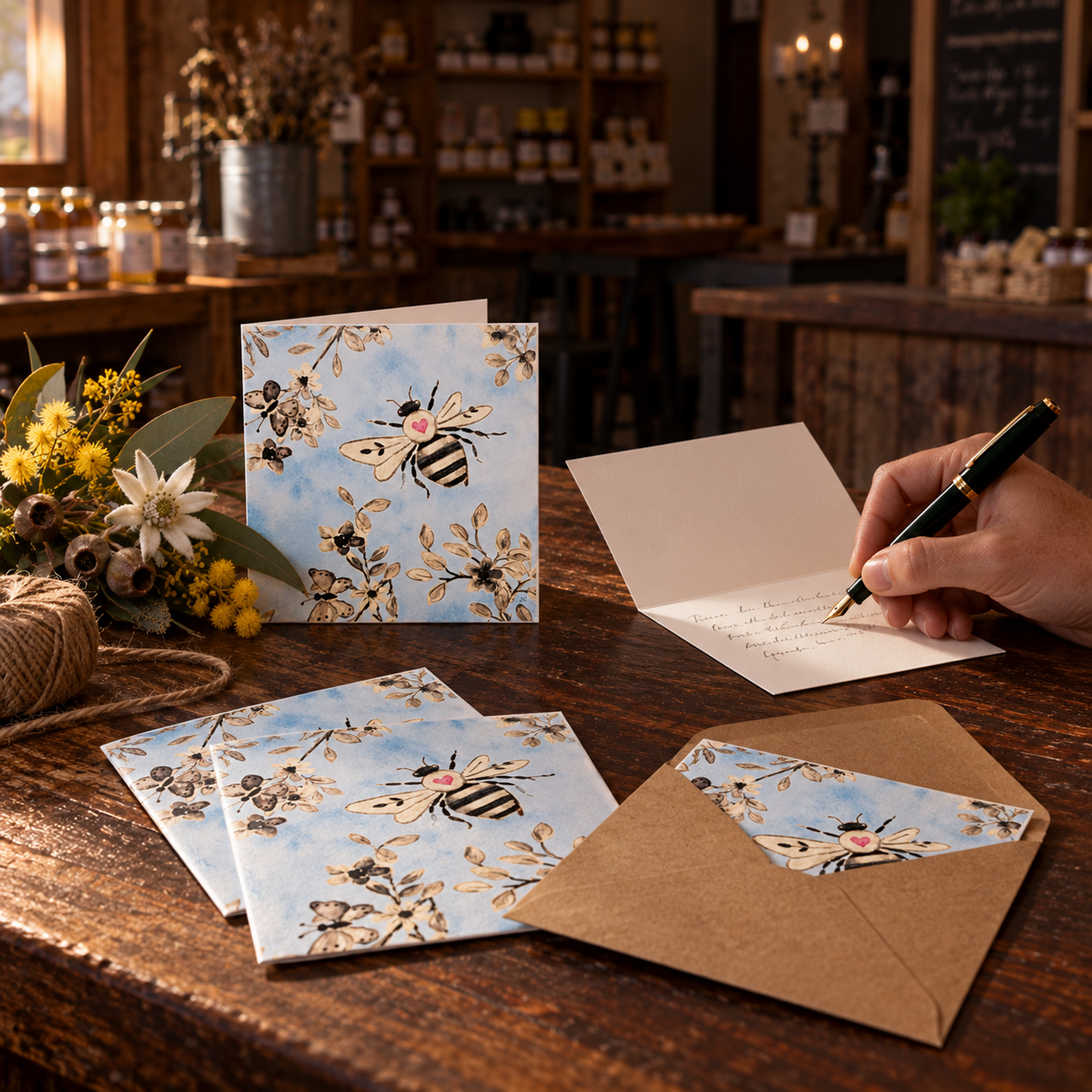 Greeting and note cards collection