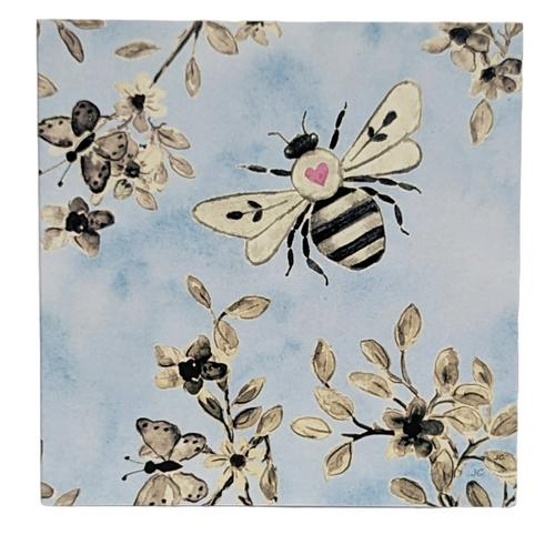 Butterfly & Bee Note Card