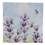 Lavender Bees Gift Card