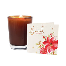 Load image into Gallery viewer, Amber Beeswax Candle