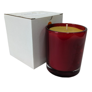 Red Beeswax Candle Large