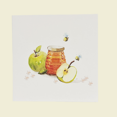 Apples and Honey Note Card