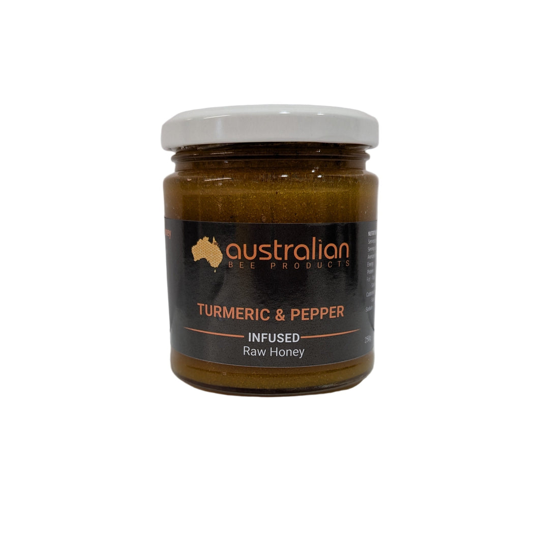 Turmeric & Pepper Infused Honey