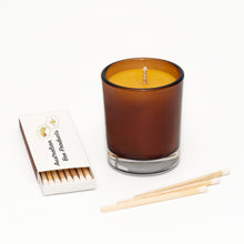 Load image into Gallery viewer, Amber Beeswax Candle