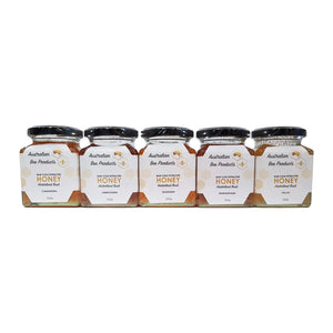 Raw Honey Five Flavour Pack