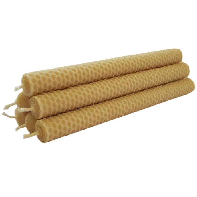 Beeswax 21cm Dinner Candles 6 Pack