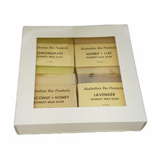 Load image into Gallery viewer, Handmade Soap 4 Pack Gift Box