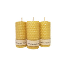 Load image into Gallery viewer, Rolled Beeswax Candles 3 Pack