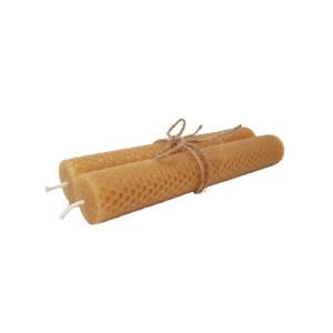 Beeswax Candles 2 Pack Tall