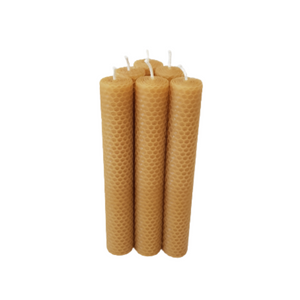 Beeswax 20cm Candles 6 Pack