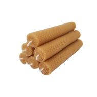 Beeswax Candles 6 Pack Tall